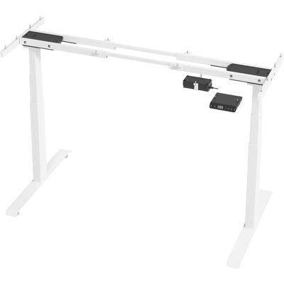 Bureau debout électrique BaseLite - Réglable, Blanc - Publicité Bureau debout électrique BaseLite - Réglable, Blanc - Publicité