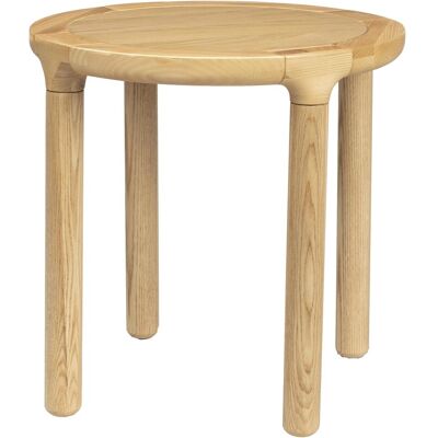 Zuiver Storm - Table d'appoint en bois rond - 45cm - Publicité Zuiver Storm - Table d'appoint en bois rond - 45cm - Publicité