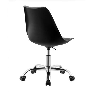 Domoletti, Chaise de bureau, Office chair DR-N18-1012, 55 x 49 x 82 - 95 cm, black - Publicité Domoletti, Chaise de bureau, Office chair DR-N18-1012, 55 x 49 x 82 - 95 cm, black - Publicité