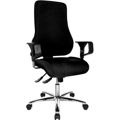 Chaise de bureau Topstar Sitness 55 - Réglable, Noir - Publicité Chaise de bureau Topstar Sitness 55 - Réglable, Noir - Publicité