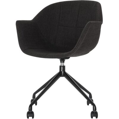 Chaise de bureau PAPERFLOW GANT X2.01.11 Anthracite - Publicité Chaise de bureau PAPERFLOW GANT X2.01.11 Anthracite - Publicité