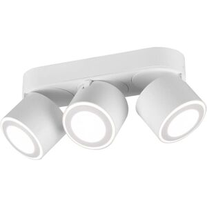 Trio, Applique + plafonnier, Luminaires LED plafonnier encastré et apparent Taurus 652910331, métal blanc mat, 3x 3.5 W incl. (1350 lm) - Publicité Trio, Applique + plafonnier, Luminaires LED plafonnier encastré et apparent Taurus 652910331, métal blanc mat, 3x 3.5 W incl. (1350 lm) - Publicité