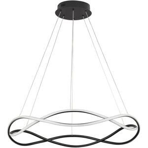 Nova Luce, Applique + plafonnier, JINAL LED Plafonnier noir 57W blanc chaud 120x80cm dimmable 9348103 - Publicité Nova Luce, Applique + plafonnier, JINAL LED Plafonnier noir 57W blanc chaud 120x80cm dimmable 9348103 - Publicité