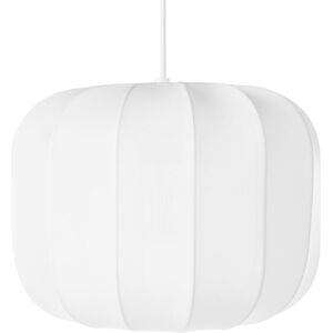 Suspension Beliani Cabriales en Nylon Blanc 28x28x88 - Lampe Suspendue - Publicité Suspension Beliani Cabriales en Nylon Blanc 28x28x88 - Lampe Suspendue - Publicité