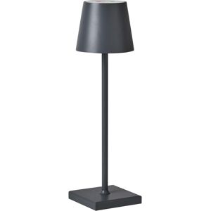 Lampe de table moderne gris foncé Valira - Beliani - Publicité Lampe de table moderne gris foncé Valira - Beliani - Publicité