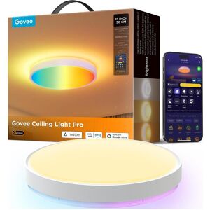 Govee H60A6 Lampe de plafond LED intelligente - RGBWW RGBICWW - 39cm - Publicité Govee H60A6 Lampe de plafond LED intelligente - RGBWW RGBICWW - 39cm - Publicité