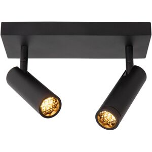 Lucide, Applique + plafonnier, GRADO GU10 (MR11) Deckenstrahler 2-fach Modern Schwarz 22974/02/30 (GU10) - Publicité Lucide, Applique + plafonnier, GRADO GU10 (MR11) Deckenstrahler 2-fach Modern Schwarz 22974/02/30 (GU10) - Publicité