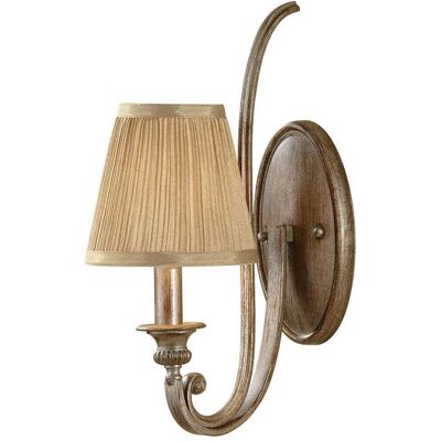 Feiss Abbey Applique - Bougie, E14, 60W, Silver Sand - Publicité Feiss Abbey Applique - Bougie, E14, 60W, Silver Sand - Publicité