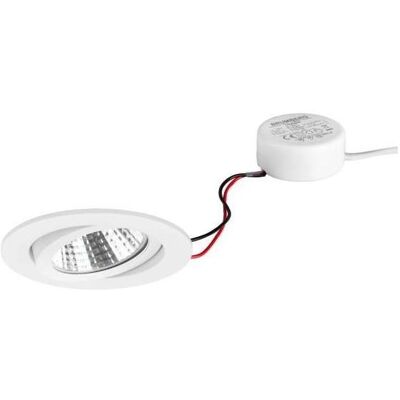 Projecteur encastré LED blanc Brumberg - 6W, 3000K, 630lm - Projecteur encastré - Publicité Projecteur encastré LED blanc Brumberg - 6W, 3000K, 630lm - Projecteur encastré - Publicité