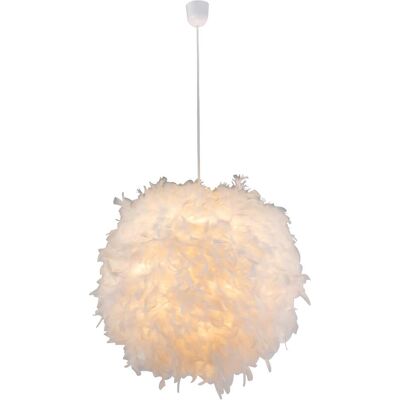 Suspension Globo Katunga - blanc - 60cm - Publicité Suspension Globo Katunga - blanc - 60cm - Publicité