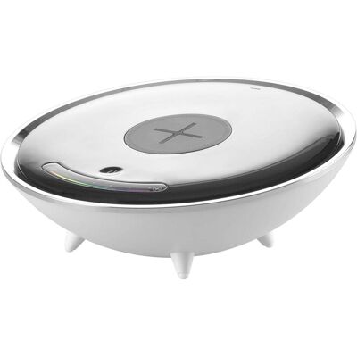 Lampe de Bureau Sans Fil Platinet - Chargeur Qi pour Smartphone - Publicité Lampe de Bureau Sans Fil Platinet - Chargeur Qi pour Smartphone - Publicité