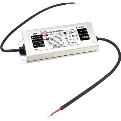Alimentation LED Mean Well - 74.9W, 350-700mA, 53-107V - Driver LED - Publicité Alimentation LED Mean Well - 74.9W, 350-700mA, 53-107V - Driver LED - Publicité