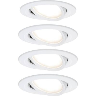 Paulmann Spot encastré LED - Coin Basisset 84mm 470lm - Publicité Paulmann Spot encastré LED - Coin Basisset 84mm 470lm - Publicité
