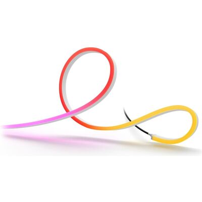 Philips Hue, Bande LED, Neon Gradient Outdoor Lightstrip (RGBW, 500 cm, Extérieur) - Publicité Philips Hue, Bande LED, Neon Gradient Outdoor Lightstrip (RGBW, 500 cm, Extérieur) - Publicité