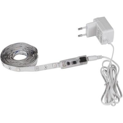 Ruban LED RGB Eglo 3m - Dimmable, Télécommande, IP20 - Publicité Ruban LED RGB Eglo 3m - Dimmable, Télécommande, IP20 - Publicité
