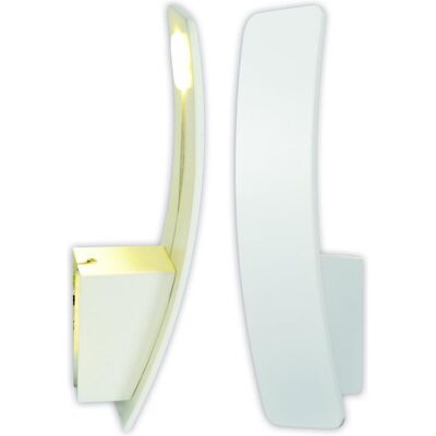 Applique Murale Näve Stan - 450lm, Blanc, Aluminium, 5W LED - Publicité Applique Murale Näve Stan - 450lm, Blanc, Aluminium, 5W LED - Publicité