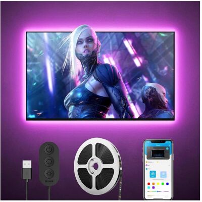 Rétroéclairage RGB pour TV Govee - 3m - Bluetooth - 10W - Publicité Rétroéclairage RGB pour TV Govee - 3m - Bluetooth - 10W - Publicité