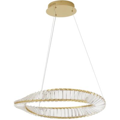 Suspension LED Or Aurelia Nova Luce - Lampe Plafond - Publicité Suspension LED Or Aurelia Nova Luce - Lampe Plafond - Publicité