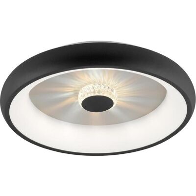 LEUCHTEN DIREKT VERTIGO Lampe de Plafond Noire Ronde - Éclairage de plafond - Publicité LEUCHTEN DIREKT VERTIGO Lampe de Plafond Noire Ronde - Éclairage de plafond - Publicité