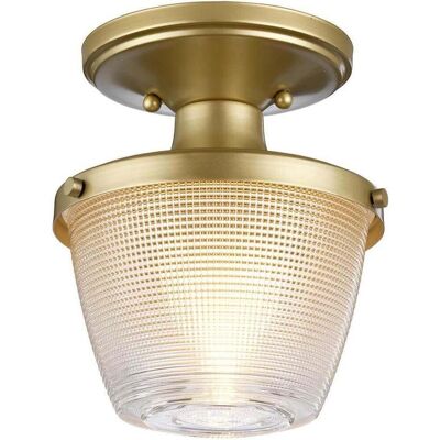 Luminaire de Salle de Bain Dublin en Laiton Naturel - Éclairage - Publicité Luminaire de Salle de Bain Dublin en Laiton Naturel - Éclairage - Publicité