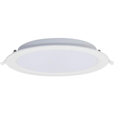 Dotlux Downlight LED - CIRCLEflat 18W 3000K - Fin, Aluminium, Sûr - Publicité Dotlux Downlight LED - CIRCLEflat 18W 3000K - Fin, Aluminium, Sûr - Publicité