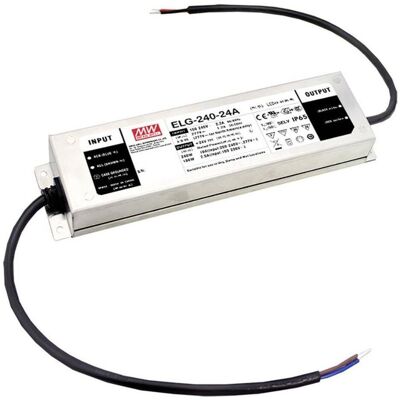 MeanWell, Éclairage : accessoires, MEAN WELL ELG-240-48AB-3Y, 240 W, IP20, 100 - 305 V, 5 A, 48 V, 71 mm - Publicité MeanWell, Éclairage : accessoires, MEAN WELL ELG-240-48AB-3Y, 240 W, IP20, 100 - 305 V, 5 A, 48 V, 71 mm - Publicité