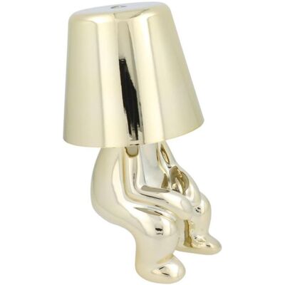 OEM, Lampe de table, Lights for outdoor use Table lamp bedside GOLD MAN Art Deco seat (version 2) MLTL - Publicité OEM, Lampe de table, Lights for outdoor use Table lamp bedside GOLD MAN Art Deco seat (version 2) MLTL - Publicité