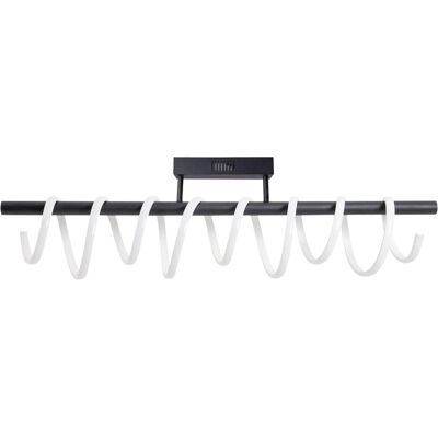 Plafonnier LED Belleza NÄVE - 100cm, noir, dimmable - Lampe de plafond - Publicité Plafonnier LED Belleza NÄVE - 100cm, noir, dimmable - Lampe de plafond - Publicité