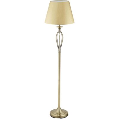 Relaxdays, Lampe de table, Lampe abat-jour style antique (E27) - Publicité Relaxdays, Lampe de table, Lampe abat-jour style antique (E27) - Publicité