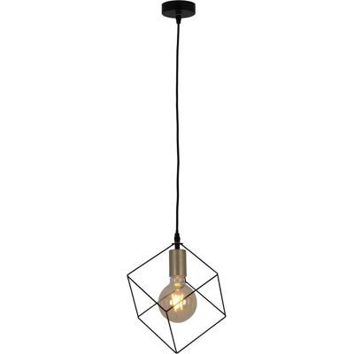 Naeve Canto Suspension - 16cm, E27, Noir - Publicité Naeve Canto Suspension - 16cm, E27, Noir - Publicité