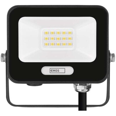Emos, Plafonnier, LED reflektor GLARO 10W, schwarz, IP65, 1000 lm, neutralweiss (1000 lm) - Publicité Emos, Plafonnier, LED reflektor GLARO 10W, schwarz, IP65, 1000 lm, neutralweiss (1000 lm) - Publicité