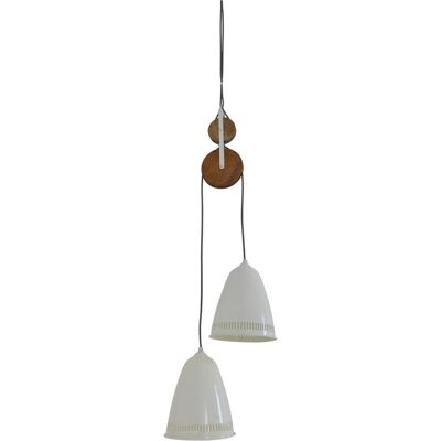 NÄVE Suspension Jaipur - Métal & Bois, 110cm, E27 - Publicité NÄVE Suspension Jaipur - Métal & Bois, 110cm, E27 - Publicité