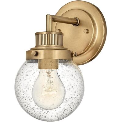 Applique Murale Poppy Heritage Brass - Salle de Bain IP44 - Publicité Applique Murale Poppy Heritage Brass - Salle de Bain IP44 - Publicité