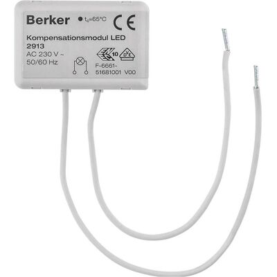 Berker 2913 - Module de compensation LED - Publicité Berker 2913 - Module de compensation LED - Publicité