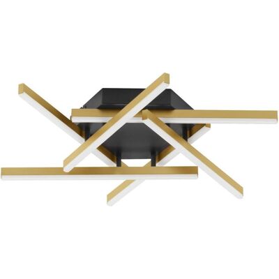 Lustre de plafond Nova Luce Hyde - Dimmable blanc chaud 38W - Publicité Lustre de plafond Nova Luce Hyde - Dimmable blanc chaud 38W - Publicité