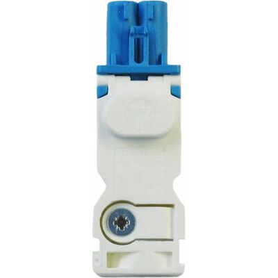 FINDER FIN 07L13 - Support de lampe LED - Connecteur femelle, libre - Bleu - Côté d'entrée - Publicité FINDER FIN 07L13 - Support de lampe LED - Connecteur femelle, libre - Bleu - Côté d'entrée - Publicité