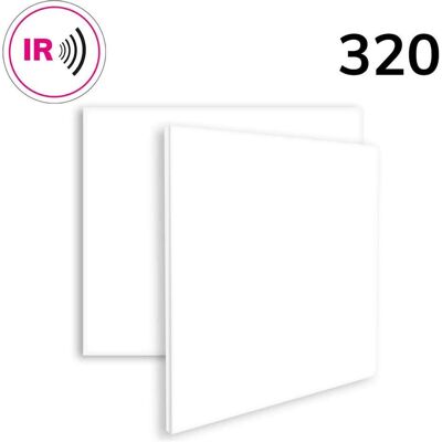 ISOLED ICONIC Panneau Infrarouge Premium - 612x612mm - 305W - Publicité ISOLED ICONIC Panneau Infrarouge Premium - 612x612mm - 305W - Publicité