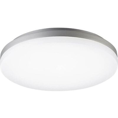 Sigor Modèle Circel - Plafonnier LED Argenté 220mm - 3000K - 1700lm - Publicité Sigor Modèle Circel - Plafonnier LED Argenté 220mm - 3000K - 1700lm - Publicité