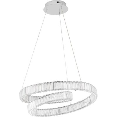NOVA LUCE Conceto Suspension Chrome 50W 4070Lm - Publicité NOVA LUCE Conceto Suspension Chrome 50W 4070Lm - Publicité