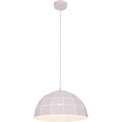 Suspension Näve Alison - 40cm, Blanc, E27, 96cm Hauteur - Lampe suspendue - Publicité Suspension Näve Alison - 40cm, Blanc, E27, 96cm Hauteur - Lampe suspendue - Publicité