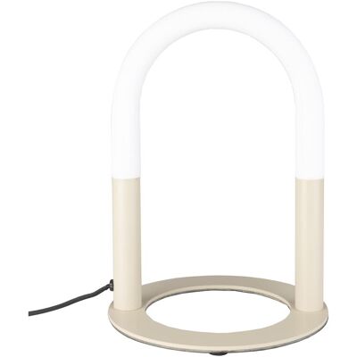 Lampe de table Zuiver Arch - Métal - Beige - Publicité Lampe de table Zuiver Arch - Métal - Beige - Publicité