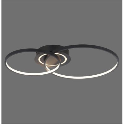 Lampe Plafond LED Leuchten Direkt - Design en Anneau Moderne - 3000K - Usage Intérieur - Publicité Lampe Plafond LED Leuchten Direkt - Design en Anneau Moderne - 3000K - Usage Intérieur - Publicité