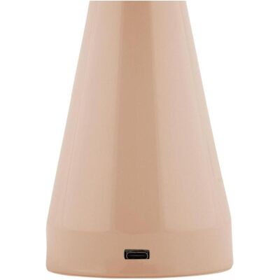 Lampe de table LED Rachel en fer doux marron clair - Lampe de table - Publicité Lampe de table LED Rachel en fer doux marron clair - Lampe de table - Publicité