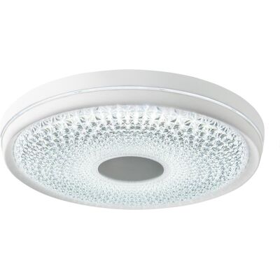 Plafonnier LED Näve Boise - Dimmable, 51cm, Blanc - Publicité Plafonnier LED Näve Boise - Dimmable, 51cm, Blanc - Publicité