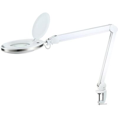 Lampe de table Rebel - Lentille en verre - 10W - 6500K - Blanc - Publicité Lampe de table Rebel - Lentille en verre - 10W - 6500K - Blanc - Publicité