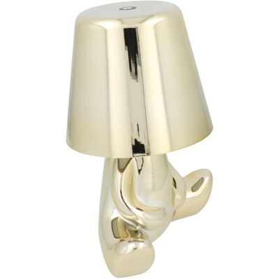 OEM, Lampe de table, Lights for outdoor use Table lamp bedside GOLD MAN Art Deco seat (version 7) MLTL - Publicité OEM, Lampe de table, Lights for outdoor use Table lamp bedside GOLD MAN Art Deco seat (version 7) MLTL - Publicité
