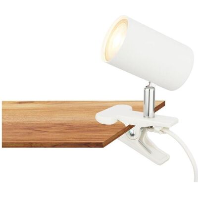 Lampe de Table Nordique Blanche Briloner - Projecteur à Clamp - Publicité Lampe de Table Nordique Blanche Briloner - Projecteur à Clamp - Publicité