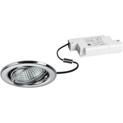 Ensemble de projecteurs encastrés LED Brumberg - 6W, Chrome, Rond - Type de Produit - Publicité Ensemble de projecteurs encastrés LED Brumberg - 6W, Chrome, Rond - Type de Produit - Publicité