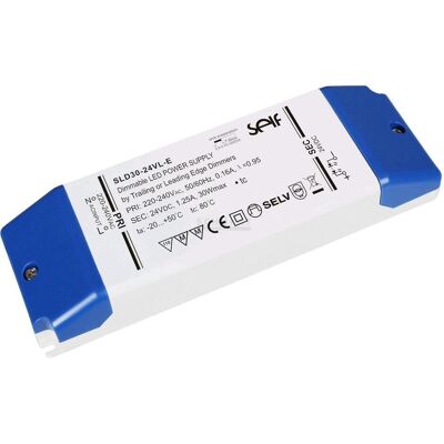 Dotlux Alimentation LED 24V/DC 30W dimmable IP20 - Publicité Dotlux Alimentation LED 24V/DC 30W dimmable IP20 - Publicité