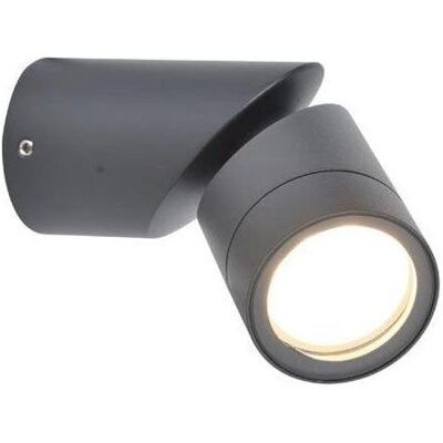 Lutec TUBON Applique extérieure - IP54 GU10 Aluminium Gris foncé - Publicité Lutec TUBON Applique extérieure - IP54 GU10 Aluminium Gris foncé - Publicité
